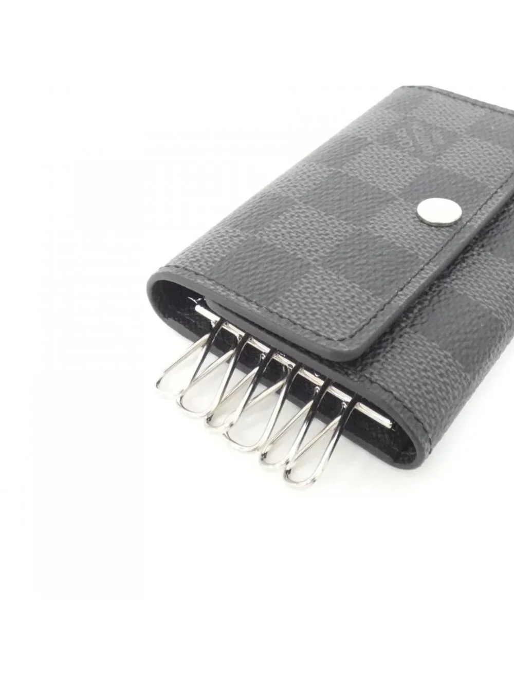 Louis Vuitton Damier Graphite Multicles Key Case Key Holder